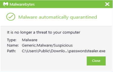 blocks suspicious